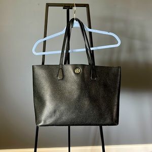 Black Tory Burch Carry All Tote